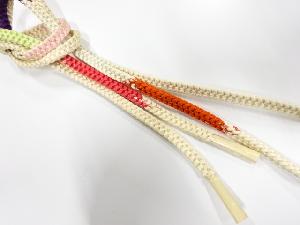 未使用品　正絹　手組帯締め